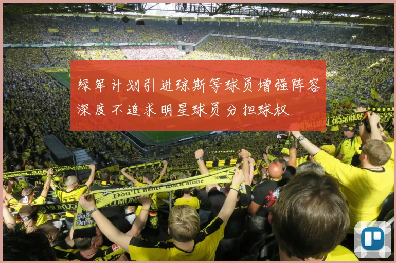绿军计划引进琼斯等球员增强阵容深度不追求明星球员分担球权